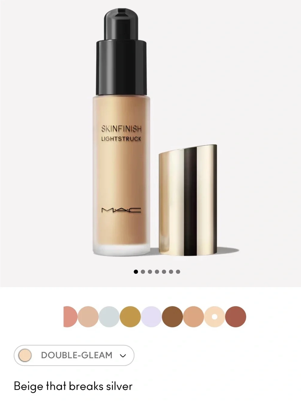 MAC Cosmetics SKINFINISH LIGHTSTRUCK ✨Double-Gleam✨ LIQUID HIGHLIGTHER 🌟BNIB🌟